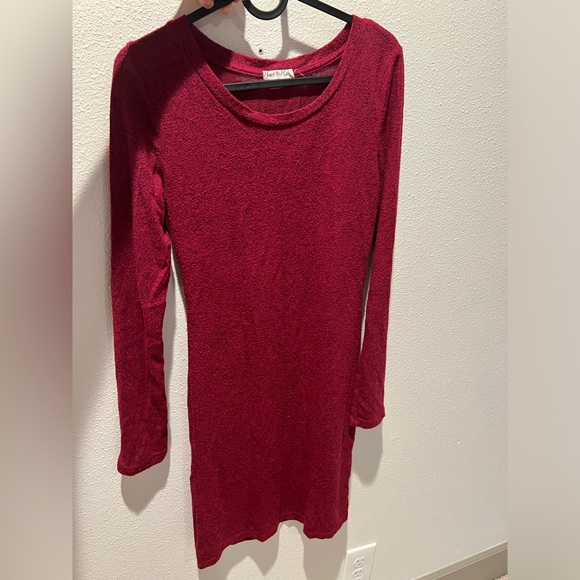 Heart & hips maroon dress size S - Picture 5 of 6
